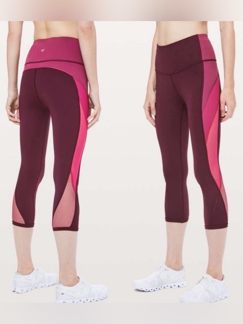 Lululemon Color Me Ombré Crop 21” Size 4